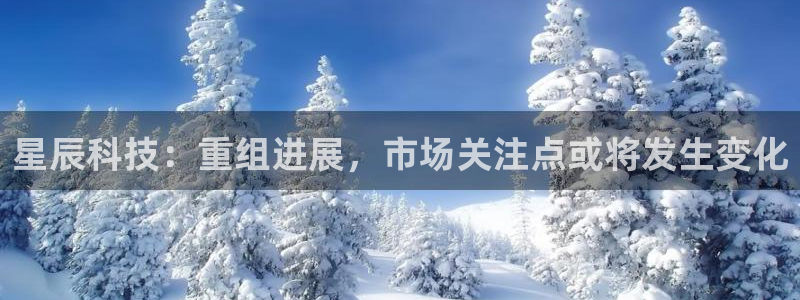 星辰科技：重组进展，市场关注点或将发生变化